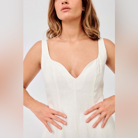 MARA HOFFMAN Perdita Dress in White - Picture 5 of 10